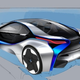 Illustration for article titled BMW's Tron-Like Turbodiesel Concept Rendered For Your Pleasure